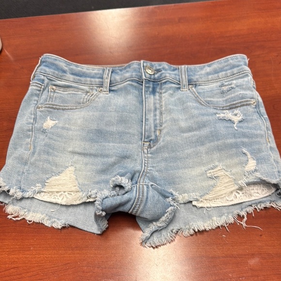 American Eagle Outfitters Pants - American eagle high rise shortie size 10 // 060801
